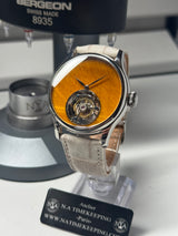 Tourbillon Minéral - pièce unique - cadran ŒIL DE TIGRE