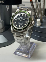 Seiko MOD - N.A Classic Vintage Diver Aluminium Vert Kermit