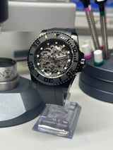 Seiko MOD - Skeletton Concept FULL BLACK