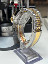 Seiko MOD - GMT Céramique Or Jaune/acier Bi ton