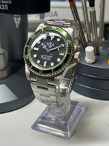 Seiko MOD - N.A Classic Vintage Diver Aluminium Vert Kermit