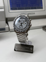 OMEGA X SWATCH / MOONSWATCH CUSTOM - "EARTPHASE V2" Lunette Noir , boitier V2/braclet V2