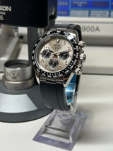 Seiko MOD - Daytona Lunette céramique cadran ardoise Oyster Flex arabic