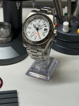 Seiko MOD - N.A Classic GMT STEEL cadran BLANC