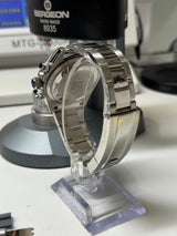 Seiko MOD - Daytona Lunette acier cadran ice blue Bracelet Acier