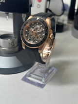 Seiko MOD - Skeletton Concept PVD Or rose Black