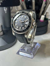 Seiko MOD - Diver lunette Céramique Noir Oyter Flex