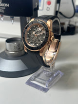 Seiko MOD - Skeletton Concept PVD Or rose Black