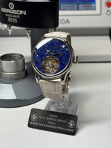 Tourbillon Minéral - pièce unique - cadran Lapis Lazuli