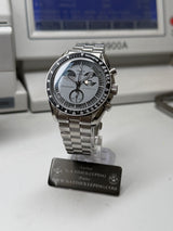 OMEGA X SWATCH / MOONSWATCH CUSTOM - "EARTPHASE V2" Lunette Noir , boitier V2/braclet V2