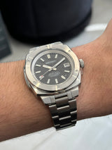 Seiko Mod - Prototype Cadran Carbon forgé one of one Boîtier ECHO design original N.A Timekeeping