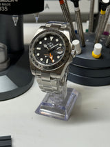 Seiko MOD - N.A Classic GMT STEEL cadran NOIR