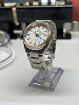 Seiko MOD - Type Grand SEIKO GMT V2 cadran BLANC