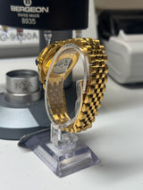 Lady Classic Date / N.A / 31 mm lunette lisse Or jaune