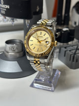 Seiko MOD - Datejust 36/40mm Acier/OR JAUNE cadran Champagne