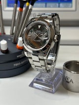 Seiko MOD - Datejust 36/40mm Acier Cadran Wimbeldon Lisse