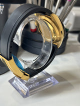 Seiko MOD - Yellow Gold Daytona Ceramic Bezel Black Dial Oyster Flex
