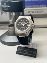 ARC - N.A - Boitier 904L bracelet intégré RUBBER Cadran NOIR