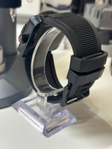 Seiko MOD - Type Square DIVER 42.5mm PVD NOIR Manufacture Cadran Gaufré Noir