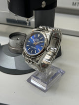 Seiko MOD - Oyster Perpetual 36/40mm Steel BLUE Dial