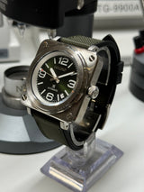 *new* Seiko MOD - Square lunette slim 42.5mm Manufacture Cadran vert chasse