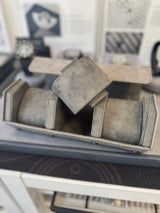 EXAGON - rouleau de montre en cuir de vachette - 3 Slots