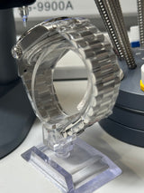 Seiko MOD - N.A Classic Date 36/40mm Acier Cadran ICE BLUE