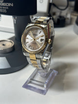 Seiko MOD - Datejust 36/40mm Steel/YELLOW GOLD White dial