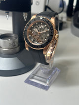 Seiko MOD - Skeletton Concept PVD Or rose Black