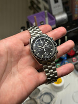 OMEGA X SWATCH / MOONSWATCH CUSTOM - "Moon V2" Lunette Noir , boitier V2/braclet V2