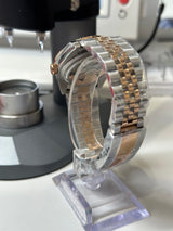 Seiko MOD - Datejust 36/40mm Acier/OR ROSE Cadran CHOCOLAT