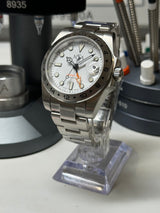 Seiko MOD - N.A Classic GMT STEEL cadran BLANC