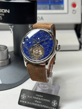 Tourbillon Minéral - pièce unique - cadran Lapis Lazuli