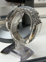 Seiko MOD - Datejust 36/40mm Acier Cadran blanc givré