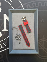 Bracelet "Fusion" Nylon tressé/Rubber FKM