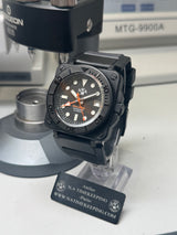 Seiko MOD -N.A Square DIVER 42.5mm Full black G.M.T