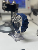 ARC - N.A - Boitier 904L bracelet intégré RUBBER Cadran Bleu Marine