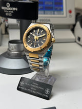 ARC - N.A - Boitier 904L OR/ACIER bracelet intégré Cadran Carbon forgé - Pièce Unique