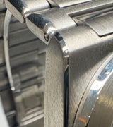 ARC - N.A - Boitier 904L bracelet intégré Cadran Météorite Bleu Pièce Unique "RARE"