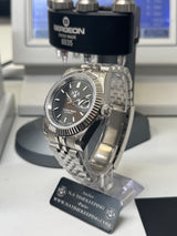 Seiko MOD - N.A Classic Date 36/40mm Acier Cadran NOIR onyxe