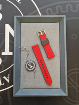 Bracelet "Fusion" Nylon tressé/Rubber FKM