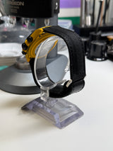 APEX - BOITIER CARBON FORGÉ R-03.YLW/GA "BUMBLEBEE" Chronographe SQUELETTE Automatique * PIECE UNIQUE *
