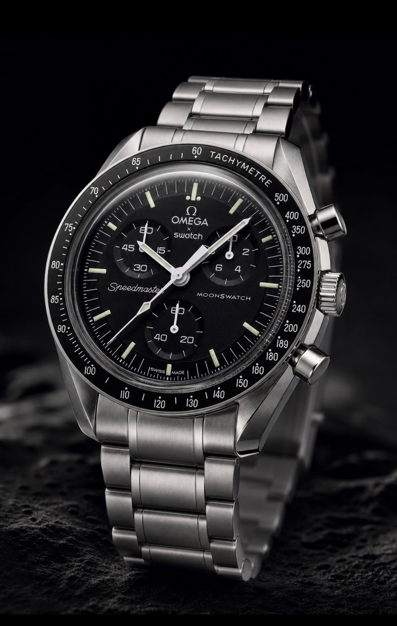 OMEGA X SWATCH / MOONSWATCH CUSTOM - Signature STEEL Model