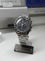 OMEGA X SWATCH / MOONSWATCH CUSTOM - Signature STEEL Model / MISSION TO THE MOON