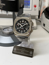 Bell & Ross BR-X5 Black Steel – Full Set 2024 – État Excellent – Bracelet Acier + Rubber Neuf