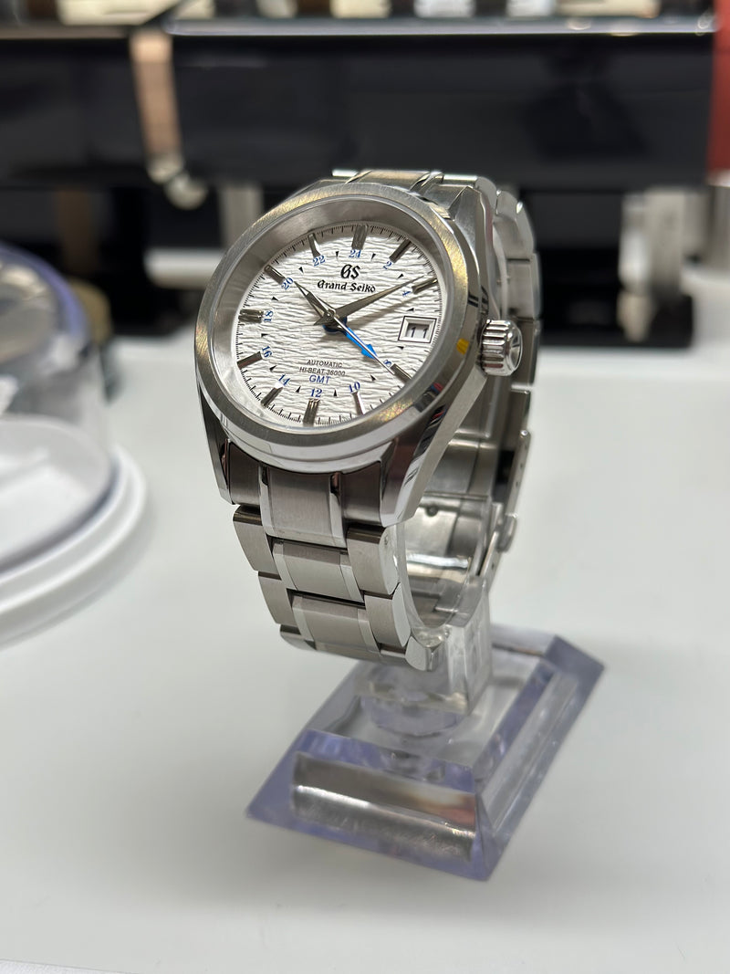 Grand Seiko Seiko White Dial Mod Seiko NH35 White Snowflake Dial