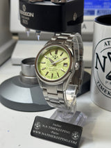 N.A- SHIBUSA - cadran VERT Pistache - MATCHA -  boîtier 38/40mm