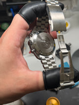 OMEGA X SWATCH / MOONSWATCH CUSTOM - Signature STEEL Model / MISSION TO THE MOON