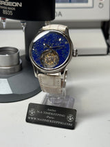 Tourbillon Minéral - pièce unique - cadran Lapis Lazuli