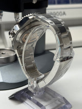 Seiko MOD - N.A GMT OEIL DU TIGRE  Céramique noir/Rouge "Coffee"